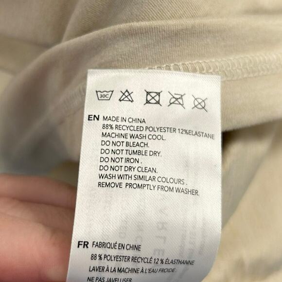 Varley Relaxed Fit Long Sleeve Recycled Polyester Bradford Active Top Womens XS - Picture 7 of 8